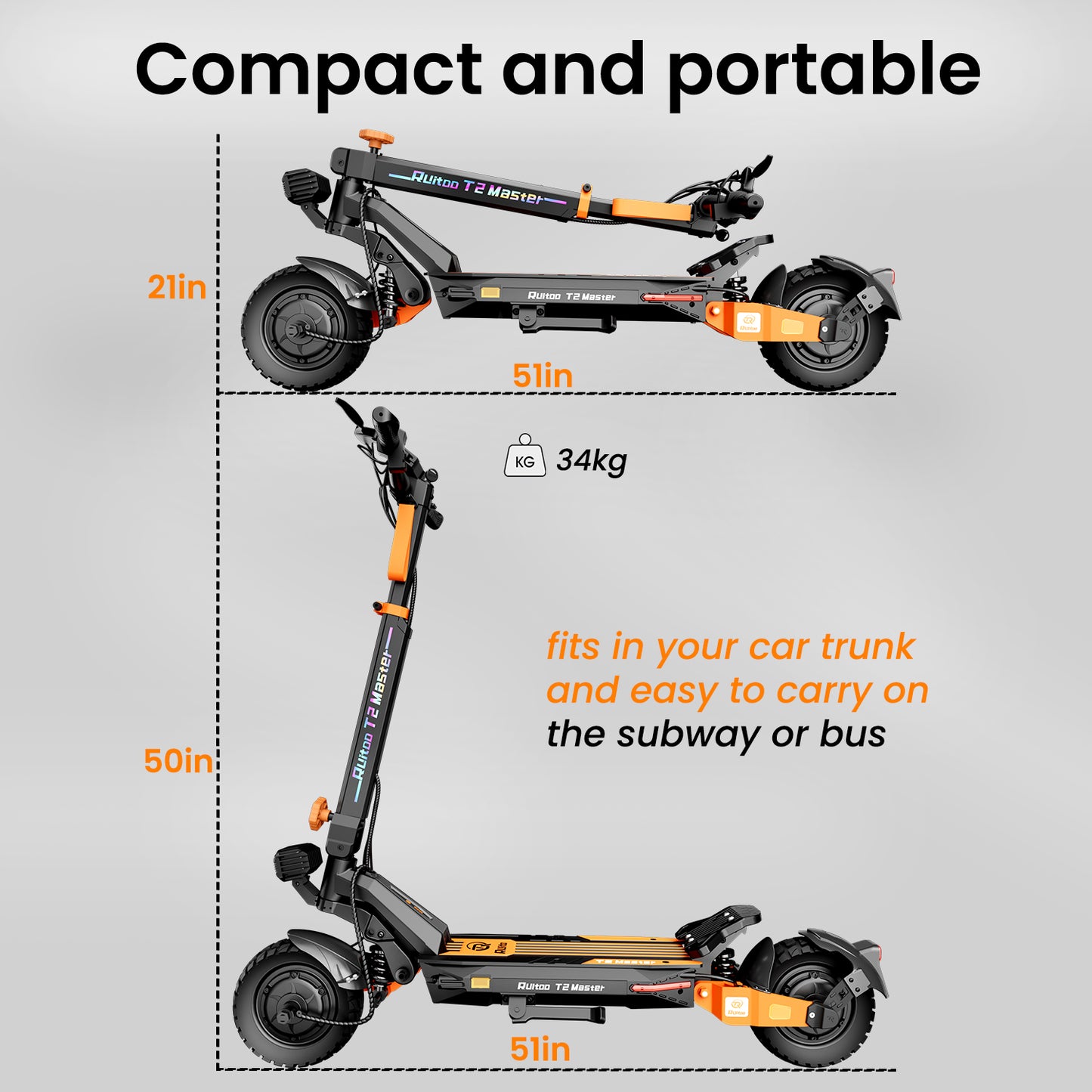 Ruitoo T2 Master All-Terrain Electric Scooter