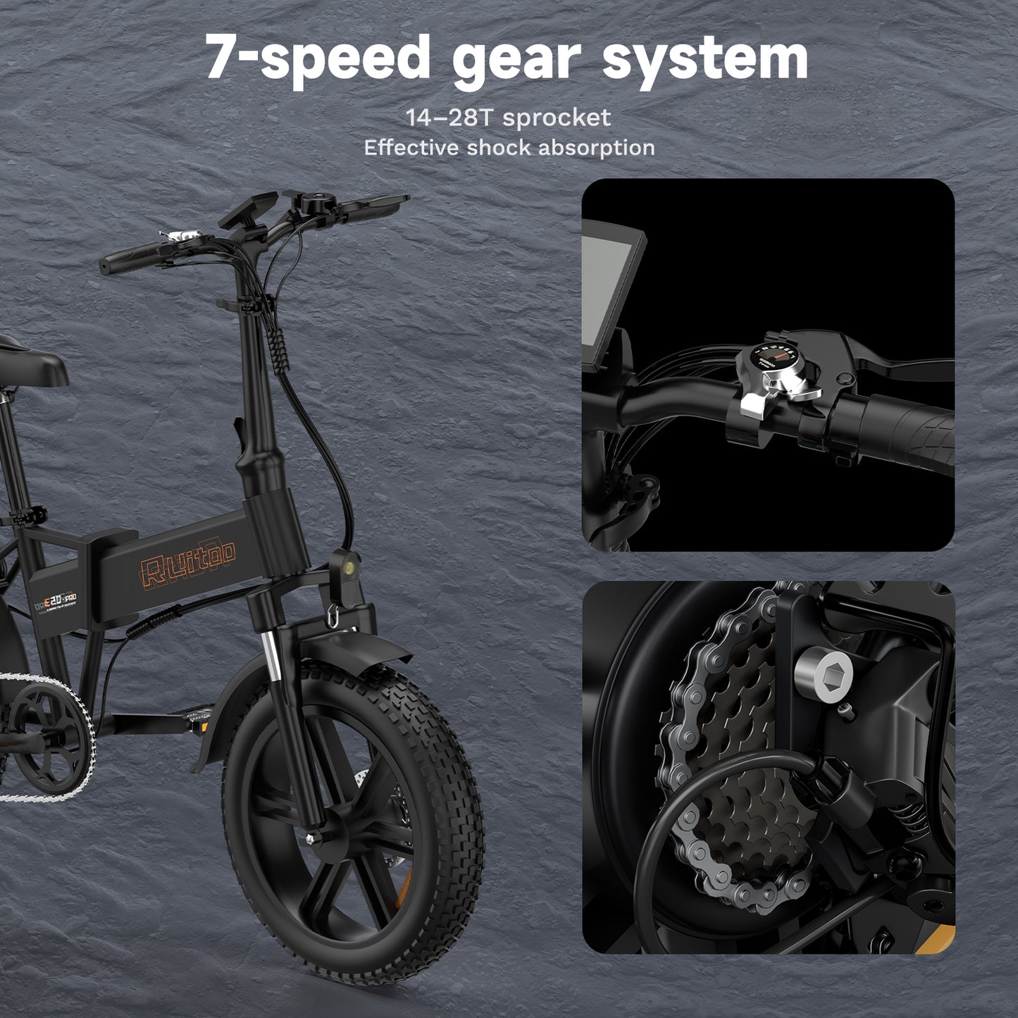 Ruitoo E20PRO Folding Electric Bike