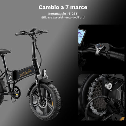 Ruitoo E20PRO Folding Electric Bike